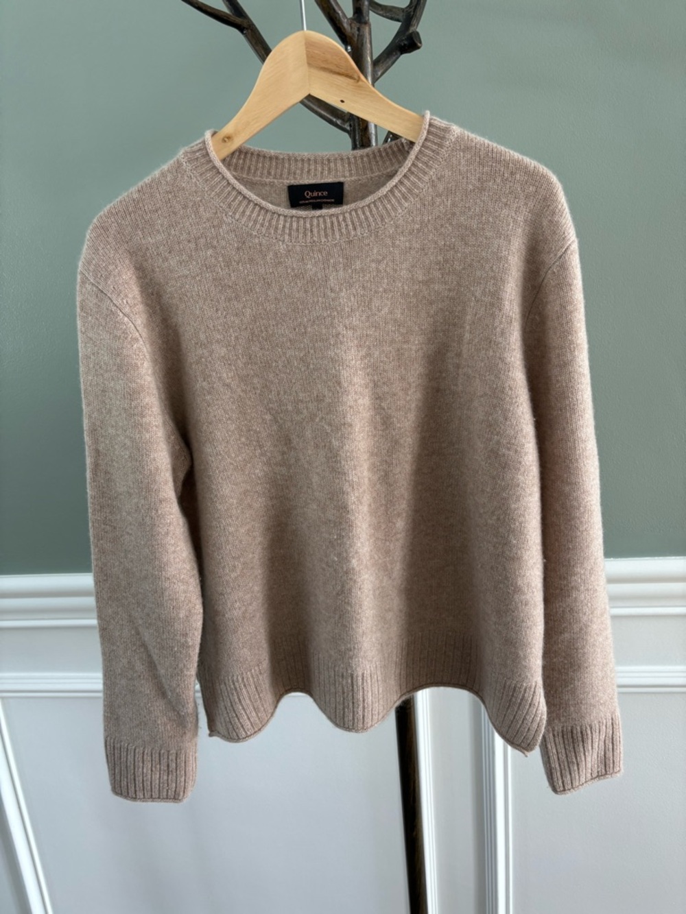 Quince Cashmere 2.0 Boxy Crewneck Sweater